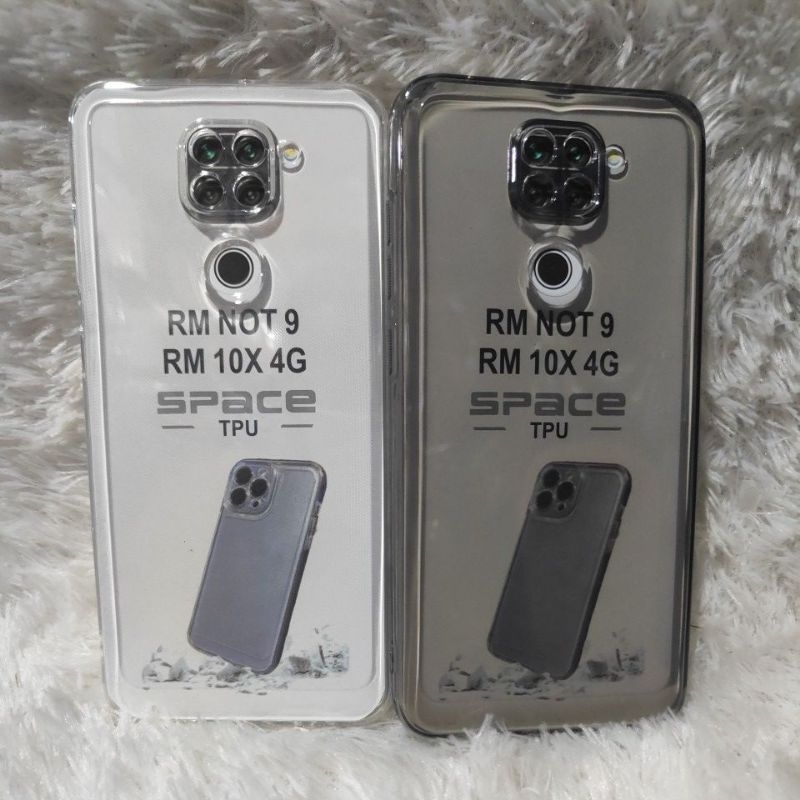Jual softcase silikon Casing ORI TPU redmi note 9 putih tranfaran case ...