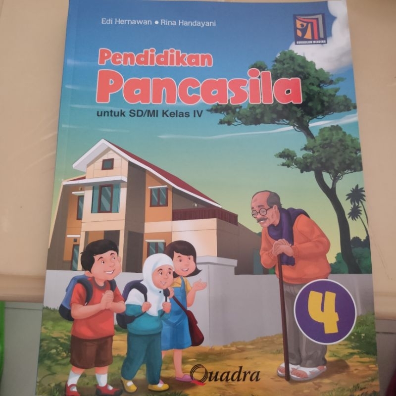 Jual Buku Paket kelas 4 SD Pendidikan Pancasila Quadra | Shopee Indonesia