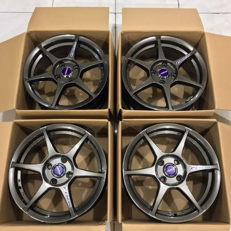 Jual Velg P1 Racing Ej Titan R15 Pcd 4x100 Lebar 6,5 Kondisi Baru ...