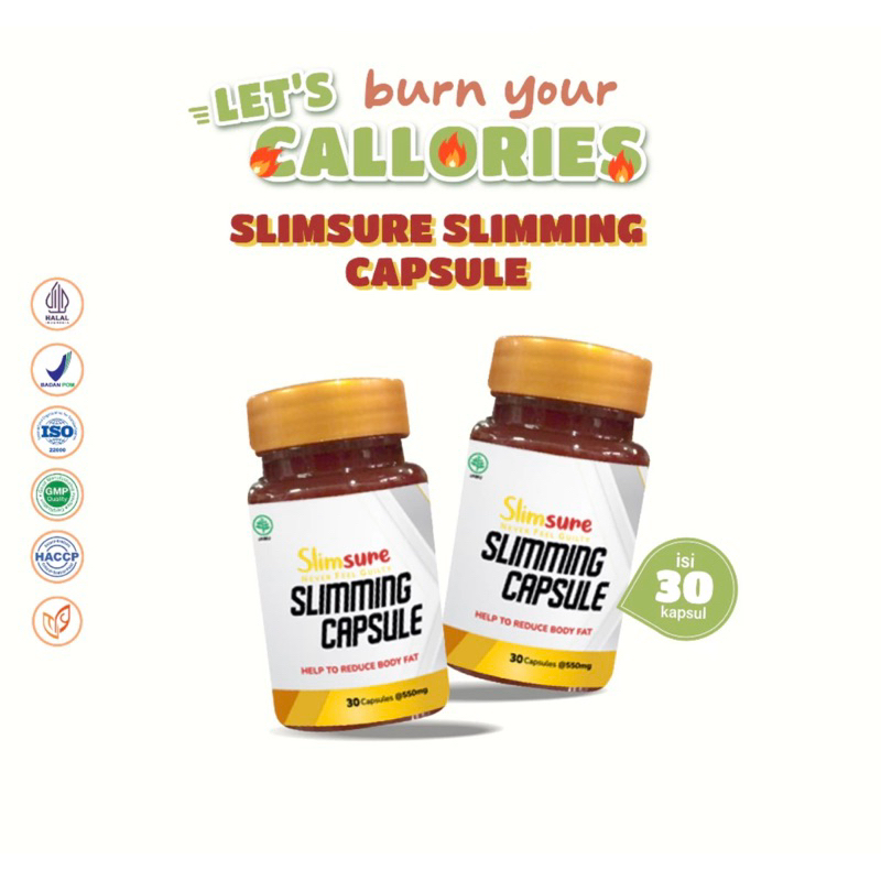 Jual SLIMSURE CAPSULE ISI 30 pcs | Shopee Indonesia
