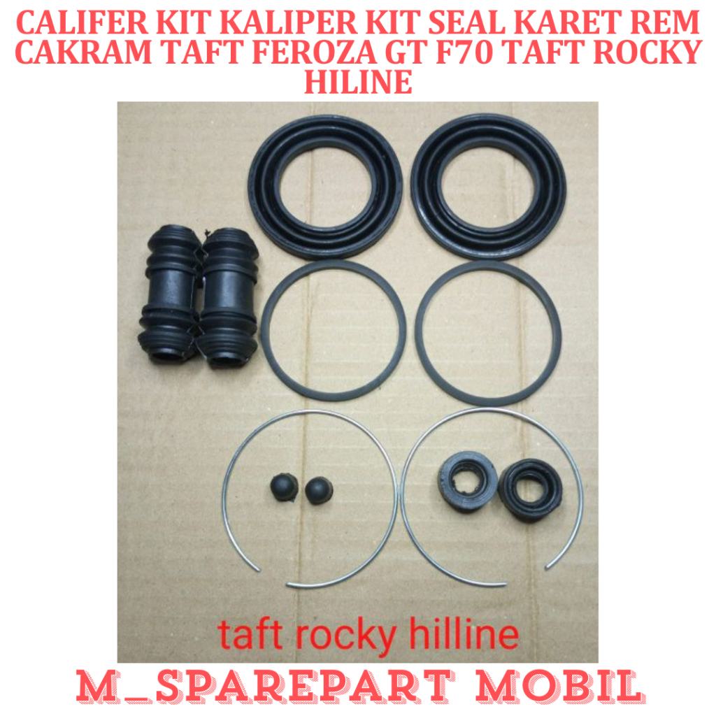 Jual SPAREPART MOBIL PREMIUM CALIFER KIT KALIPER KIT SEAL KARET REM ...