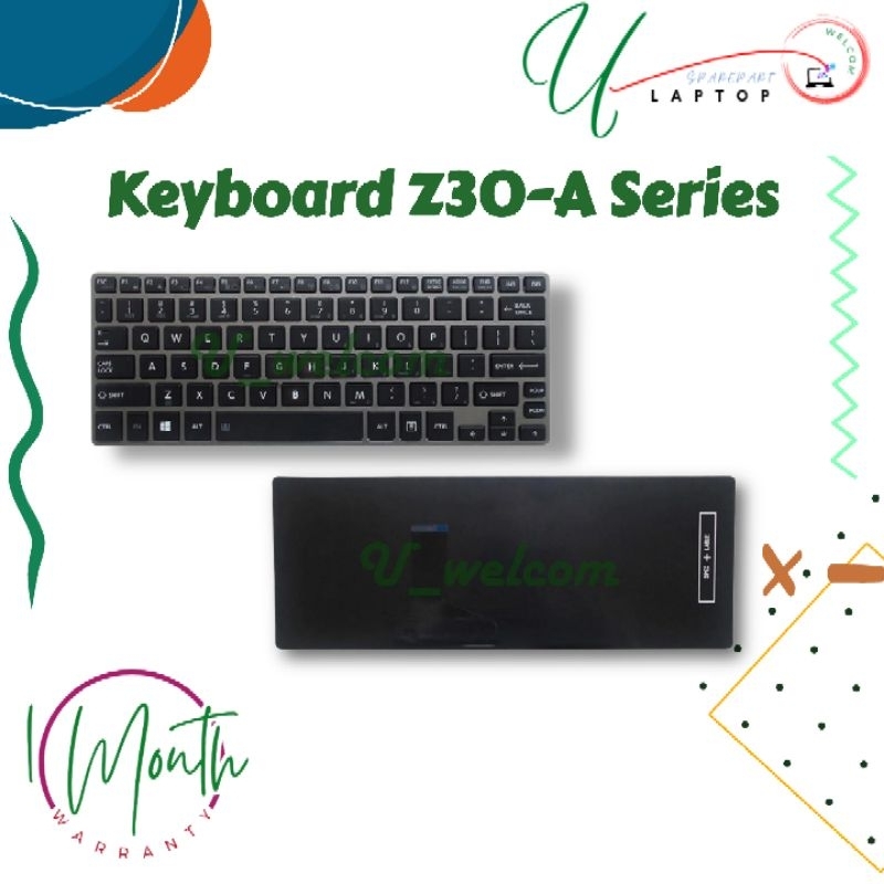 Jual KEYBOARD Toshiba R63/W4M R63/P R634/M R634/K R634/L R63/B PR63 Z30 ...