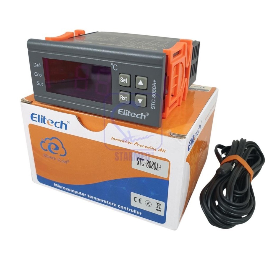 Jual Thermostat Digital STC-8080A+ Elitech Temperature Controller ...