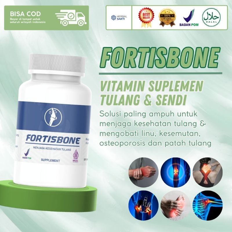 Jual Fortisbone Vitamin Tulang dan Sendi Suplemen Kesehatan Tulang Obat ...