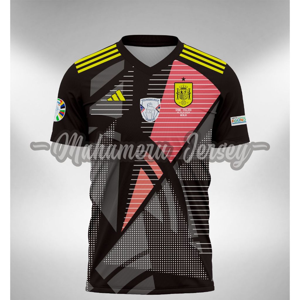 Jual Jersey Spanyol GK Kiper FINAL EURO 2024 Spain | Shopee Indonesia