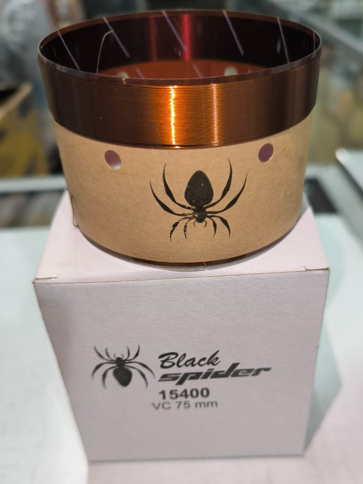 Jual Spool Speaker Black Spider 15400 Diameter 75mm (3inc) / Spool ...