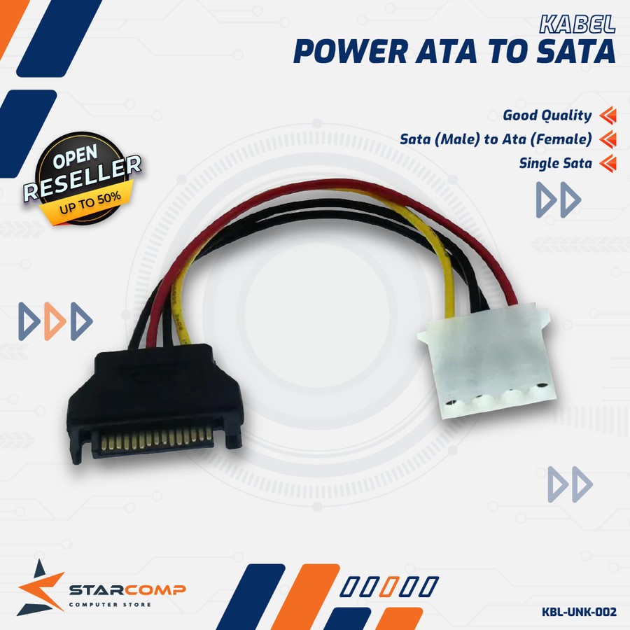 Jual Kabel Power ATA to SATA | Shopee Indonesia