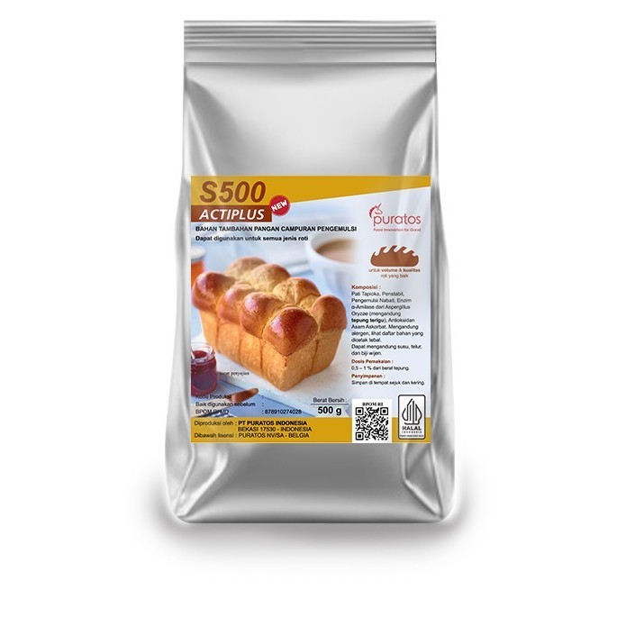 Jual Puratos S500 ActiPlus Bread Improver S-500 Bread emulsifier ...