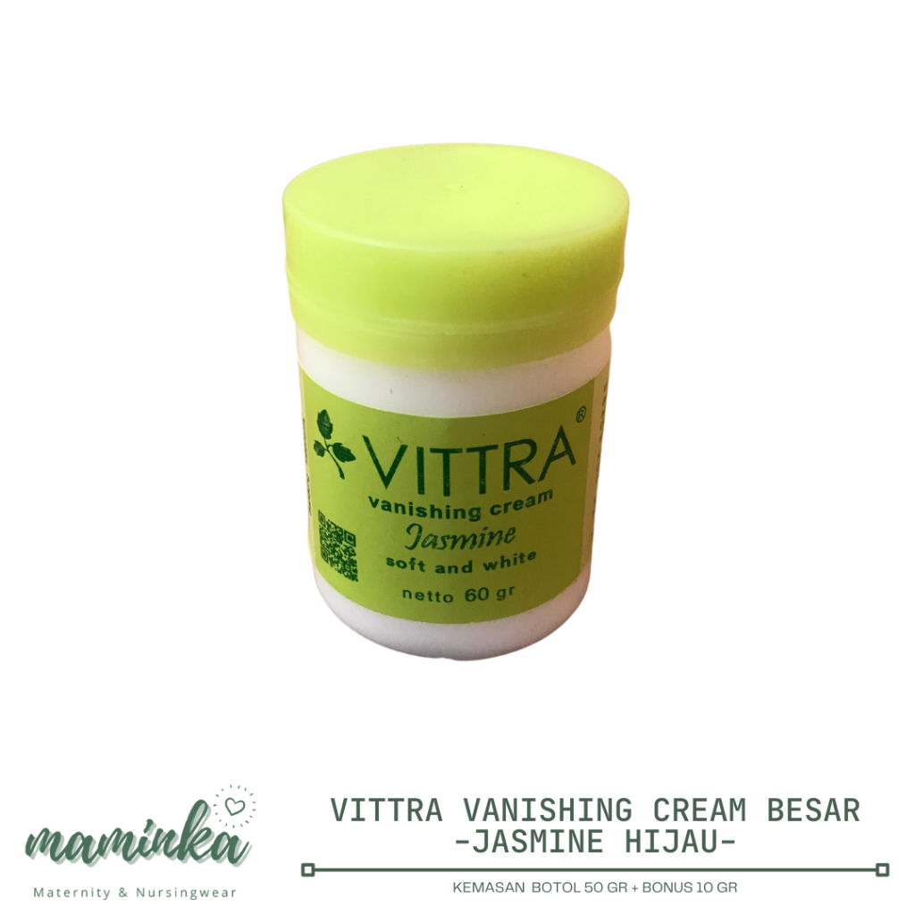 Jual Seger Vittra Soft And White Vinising Cream HaseliN 50 GRAM + 10 ...