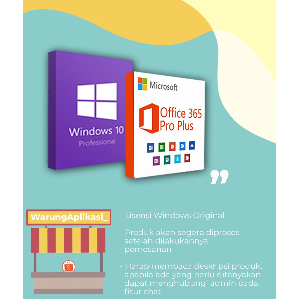 Jual Windows 10 Pro dan Office 365 Digital key Original | Shopee Indonesia