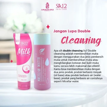 Sr12 Micellar Water Pembersih Wajah Terbaik Melembabkan Dan Mencerahkan Wajah Secara Alami