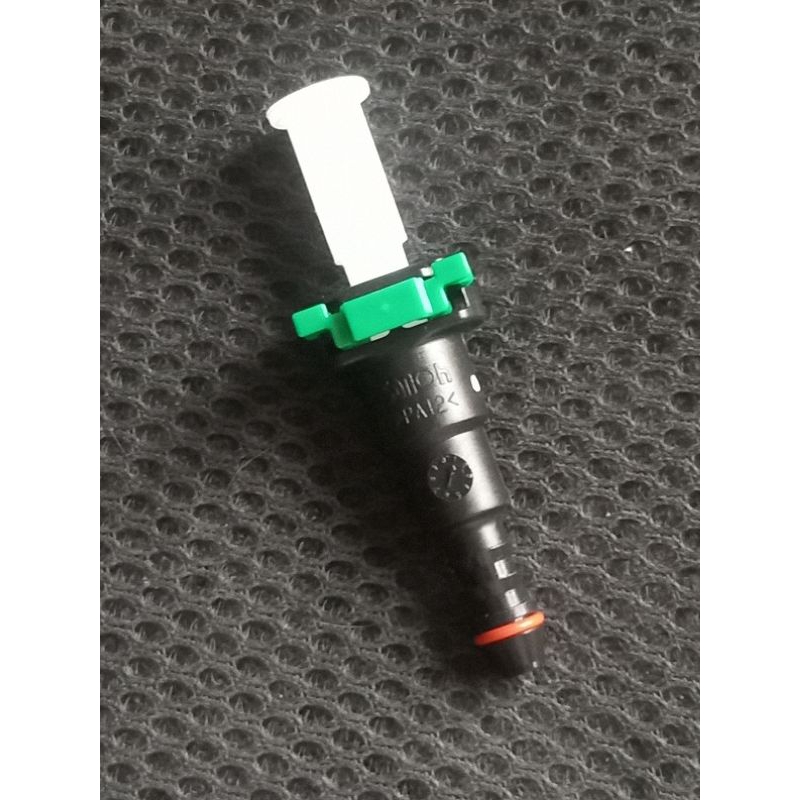 Jual konector/sambungan/cop selang bensin injeksi 8mm lurus klip hijau ...