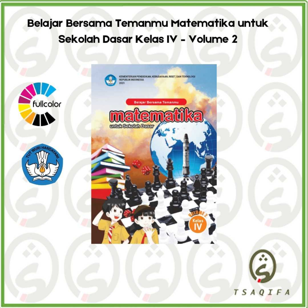 Jual Buku Siswa Matematika Volume 2 Kelas 4 Sd Kurikulum Merdeka