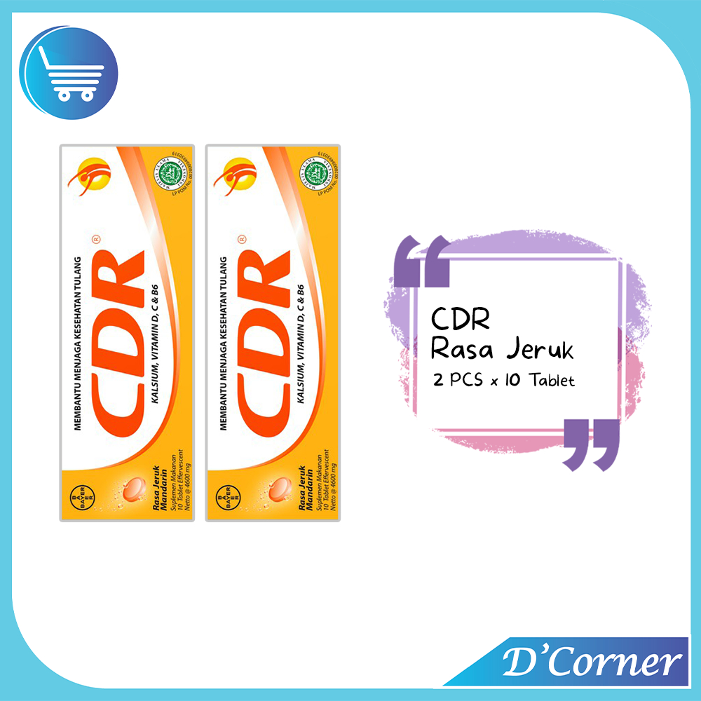 Jual Bundling CDR 10 Tablet 2 PCS | Shopee Indonesia