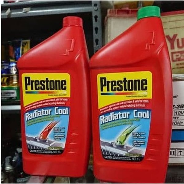 Jual AIR RADIATOR MOBIL/MOTOR PRESTONE 1 LITER | Shopee Indonesia