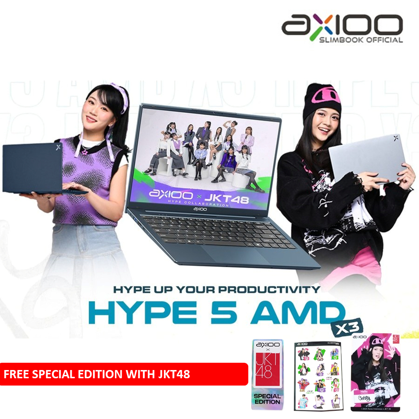 Jual AXIOO - JKT48 EDITION - HYPE 5 X3 RYZEN 5 3500U 8GB 256GB FHD ...