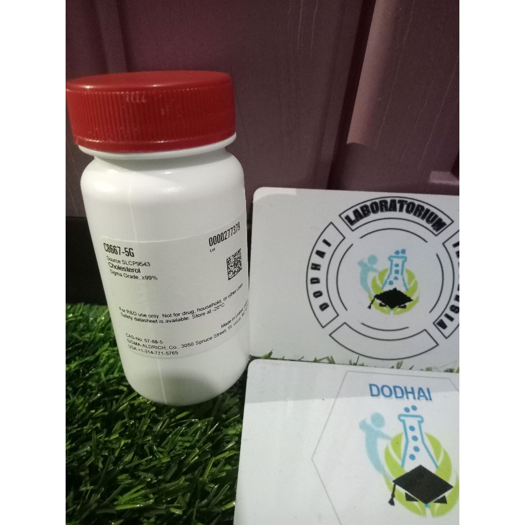 Jual CHOLESTEROL FOR ANALYSIS,CHOLESTEROL PURE,CHOLESTEROL eceran 1g ...