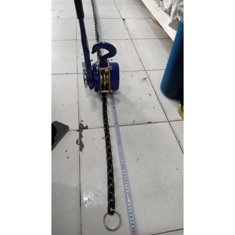 Jual Lever Block 1 Ton x 3 Meter Lever Hoist Lifting Portable Kotrek ...