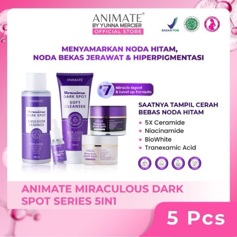 Jual ANIMATE skincare 1 paket | Shopee Indonesia