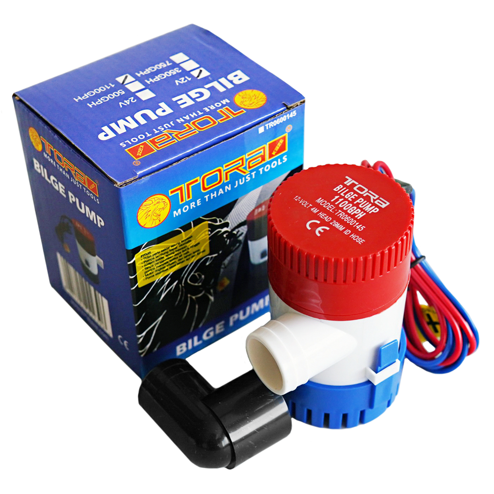 Bilge Pumps For Boats Pompe De Cale Bateau 12 Volts ECO-WORTHY 1100GPH 12V Marine Electric Bilge
