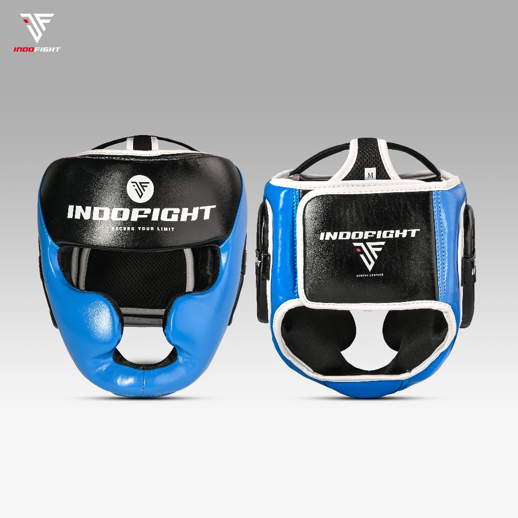 Jual Head Guard Boxing Indofight Helm Tinju Pelindung Kepala Muaythai ...