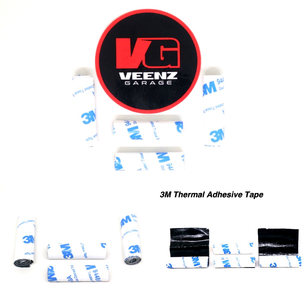 Jual Thermal Adhesive Tape 3M Double Side 9448A Sticker Heatsink Panas ...