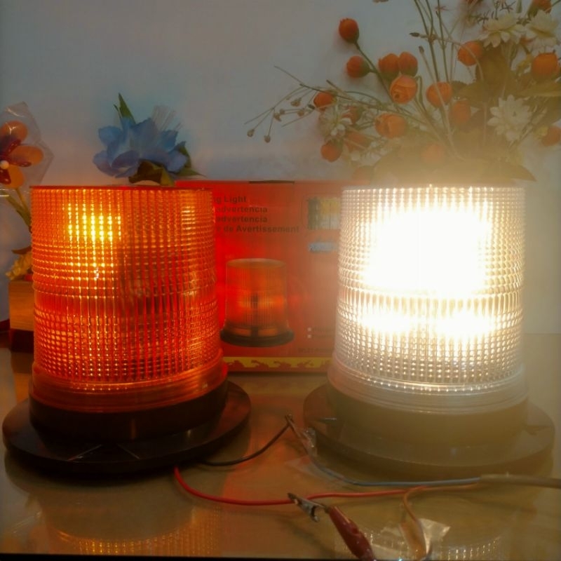 Jual Lampu Rotari Rotary Warning Light Emergency Mobil Truk 12- 24 Volt ...