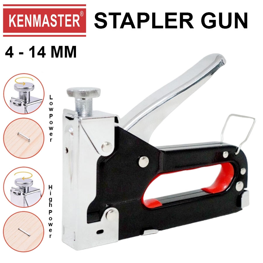Jual Staples Tembak / Stapler Gun Besi Kenmaster 4 - 14 mm Steel ...