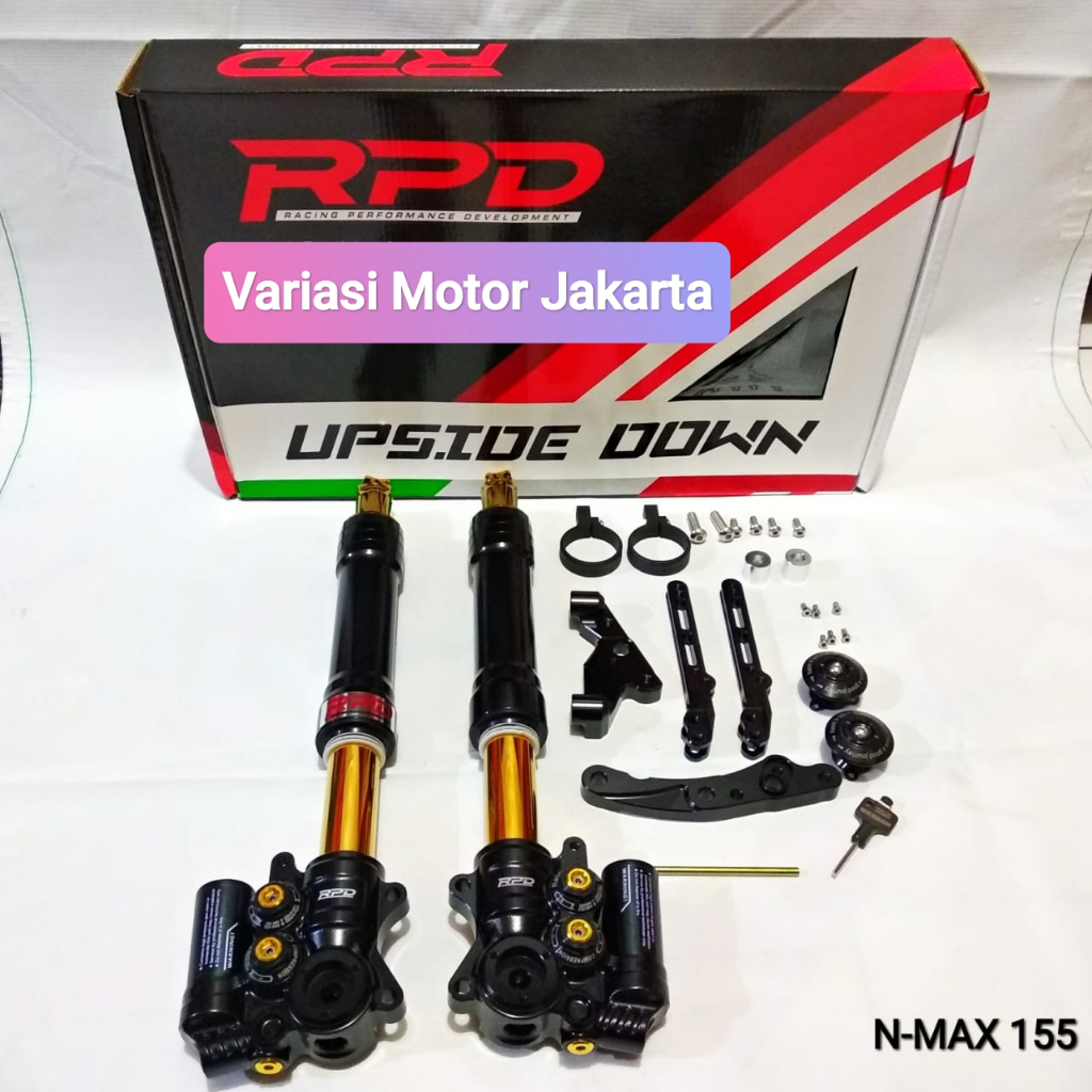 Jual Shock Depan NMAX 155 Upside Down RPD | Shopee Indonesia