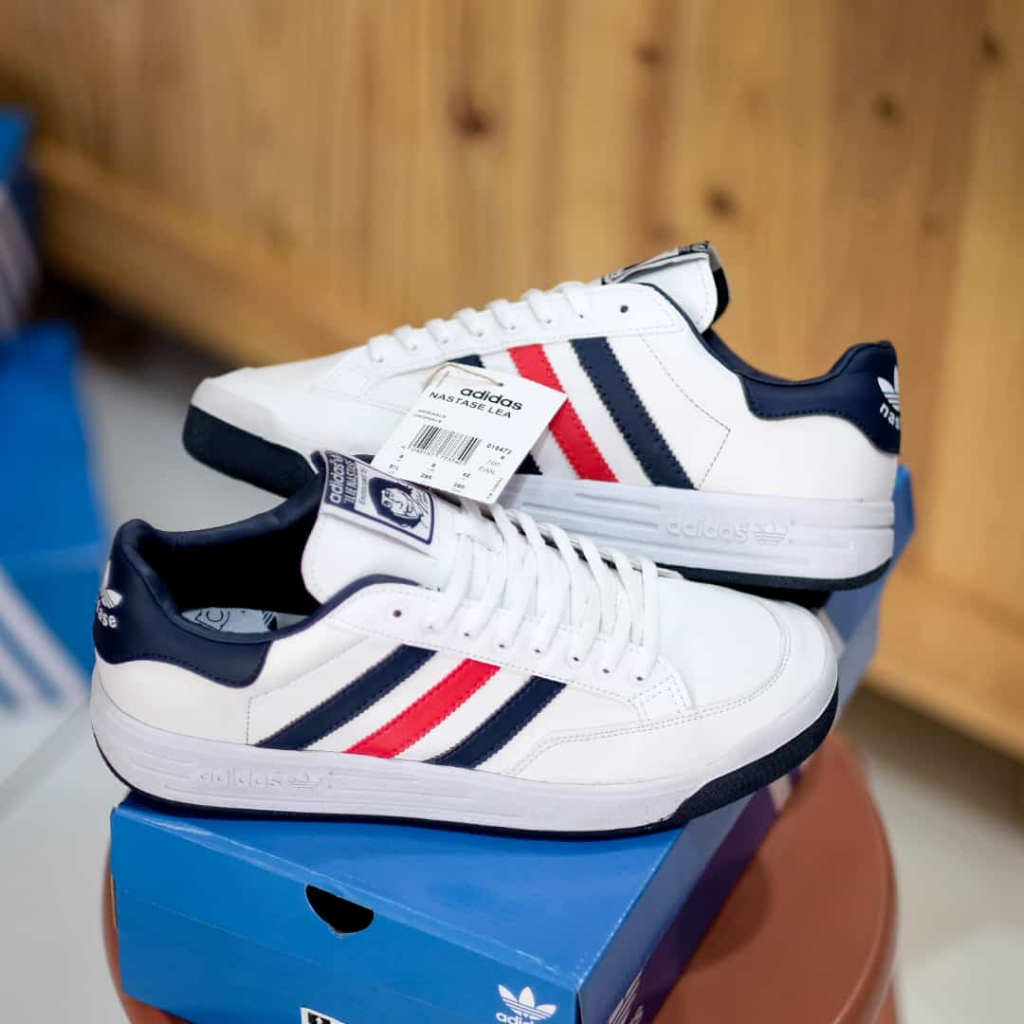 Jual Sepatu Kasual Adidas Nastase Lea White France Sepatu Casual Best Seller Sepatu Sneakers Terbaru Shopee Indonesia