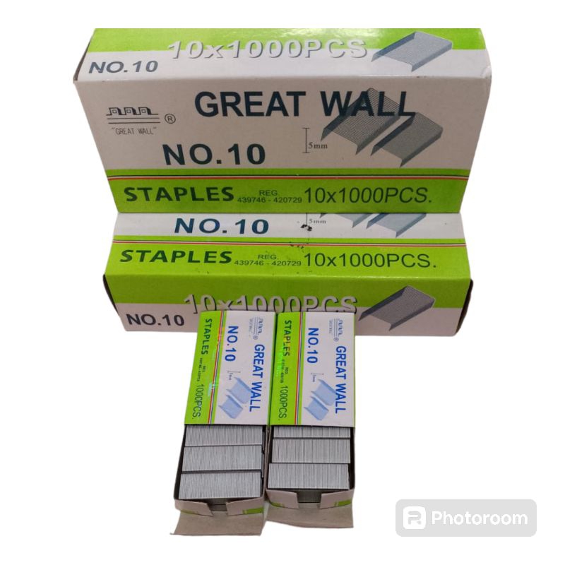 Jual Isi Staples Great Wall no 10 | Shopee Indonesia