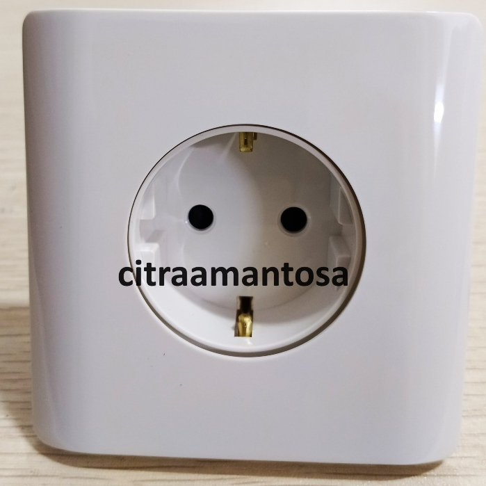 Jual Stop Kontak BOSS B20426/16S Schoko socket outlet 16A | Shopee ...