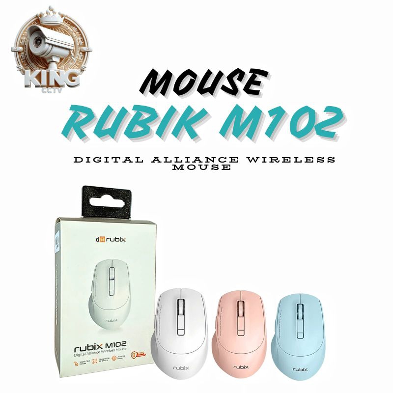 Jual Mouse Wireless Rubik M102 | Shopee Indonesia