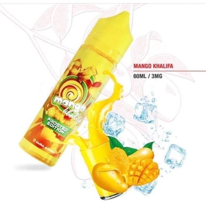 Jual MANGO KHALIFA 60ML RASA MANGGA 3MG | Shopee Indonesia