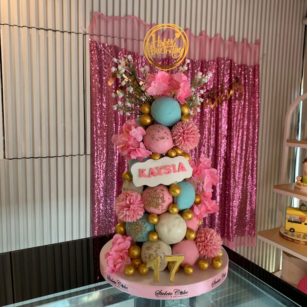 Jual Kue Ulang Tahun/Birthday Cake/Donat Tower Sweet Seventeen | Shopee