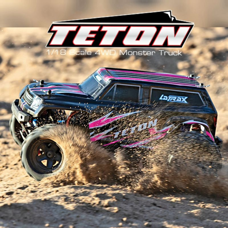 Jual Traxxas LaTrax Teton 1/18 4WD RTR Monster Truck w/2.4GHz Trx Car ...