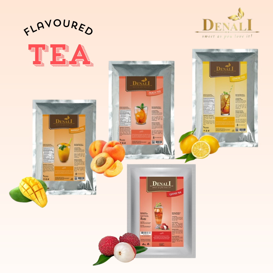 Jual Denali Powder Flavoured Tea All Variant 1000 Gr - Denali Bubuk ...