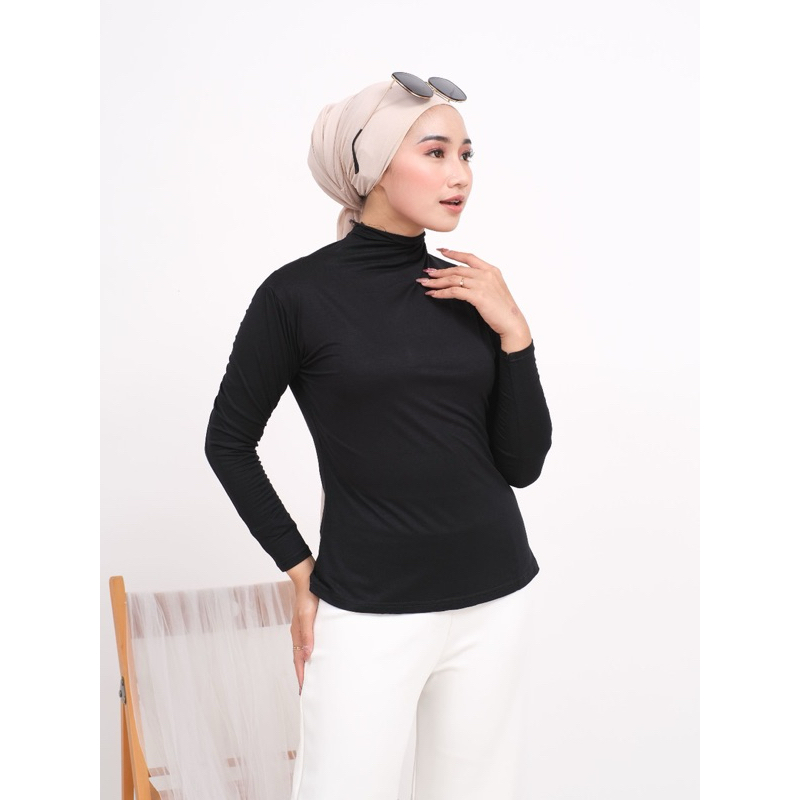 Jual manset lengan panjang warna hitam ukuran standar dan jumbo wanita ...