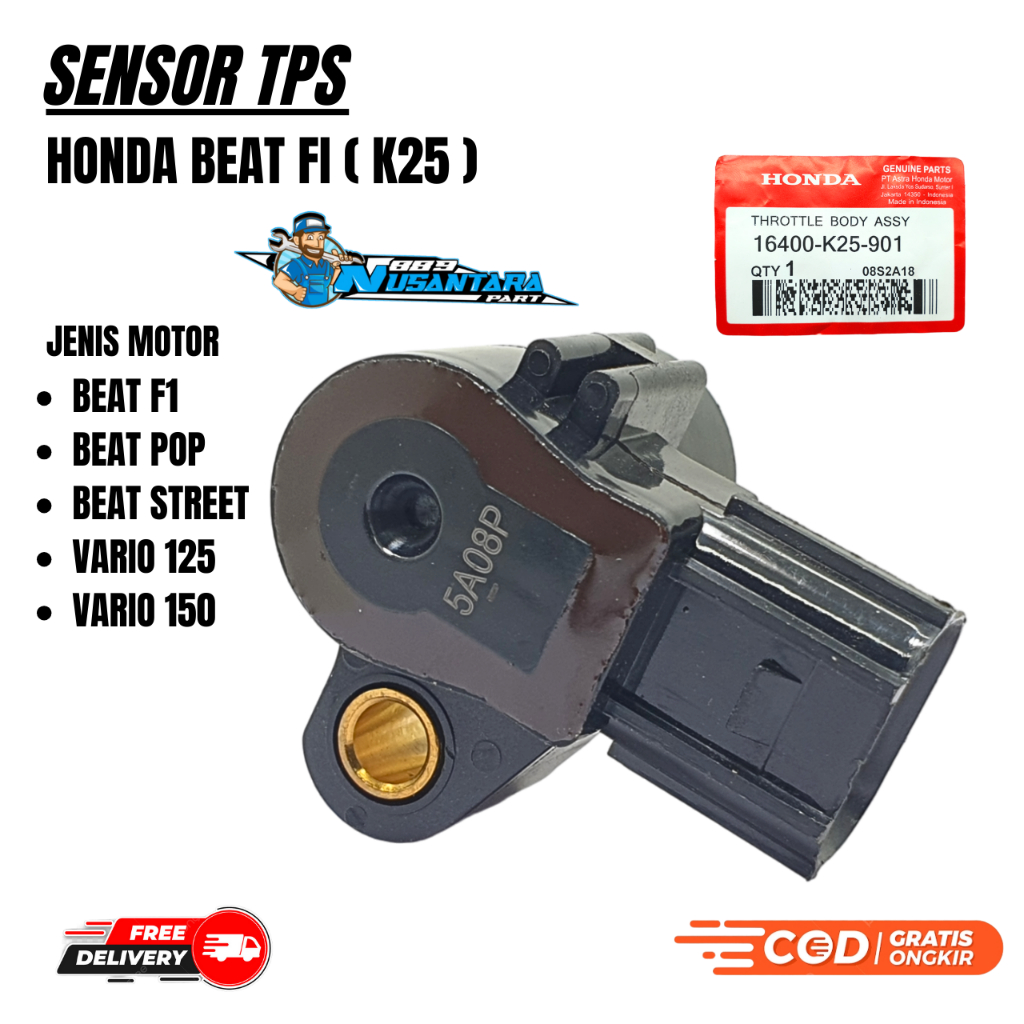 Jual SENSOR TPS BEAT F1 / VARIO 110 F1 / BEAT POP / VARIO 125 150 ...