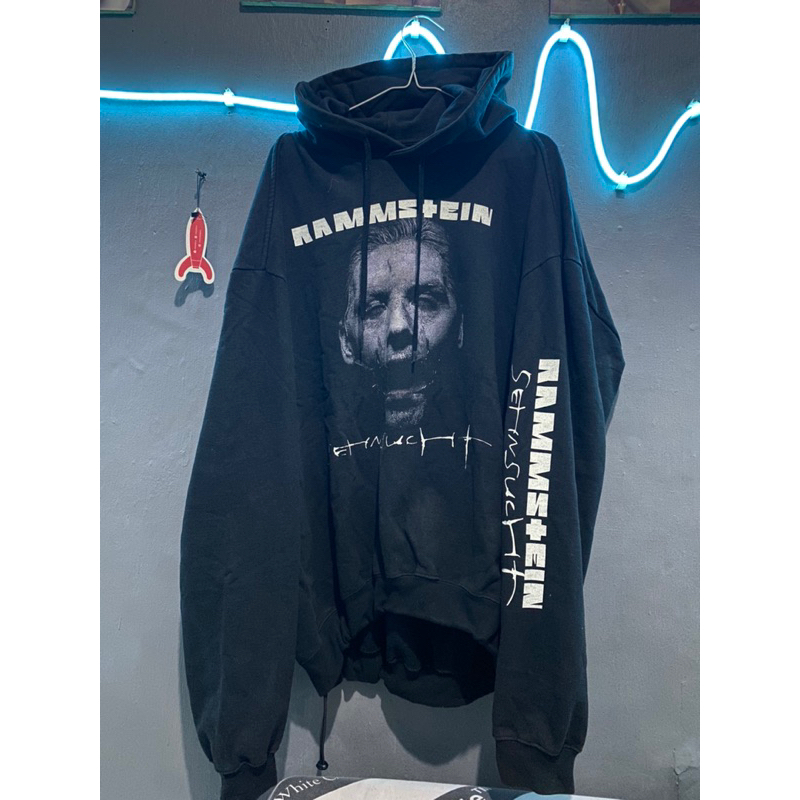 Vetements x rammstein hoodie