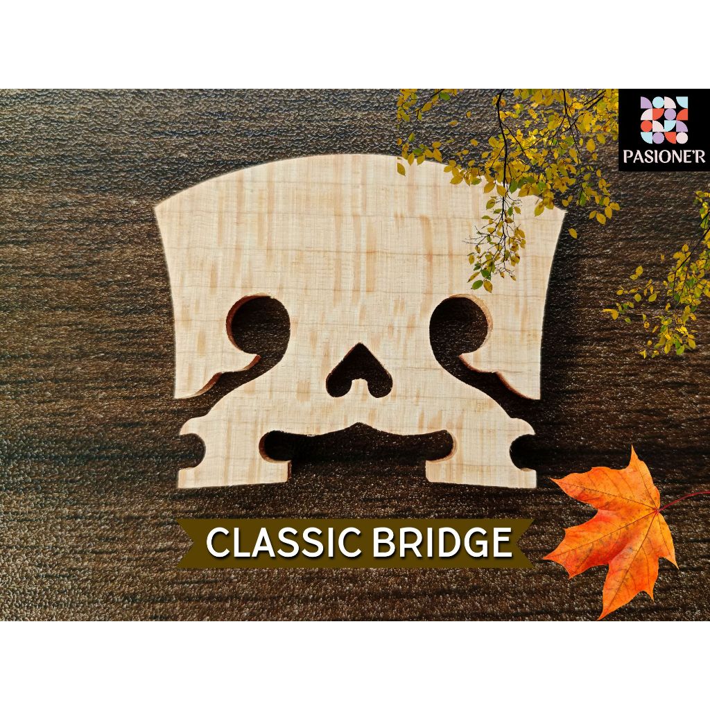 Jual Bridge Biola BRIDGE CLASSIC Terbuat Dari Kayu Maple Asli Design ...