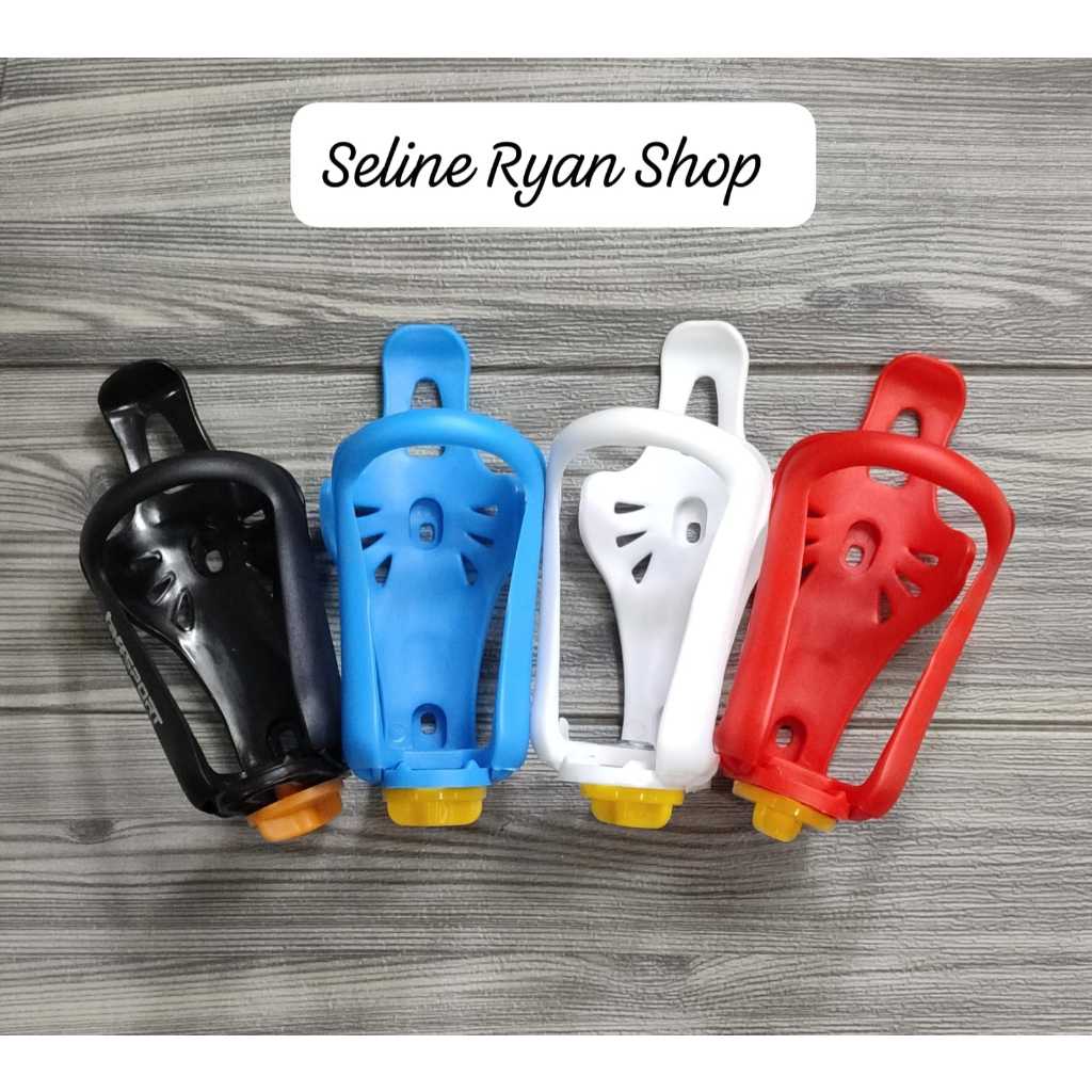 Jual Rak Botol Minum Sepeda Retractable PVC / Adjustable (Bisa ...