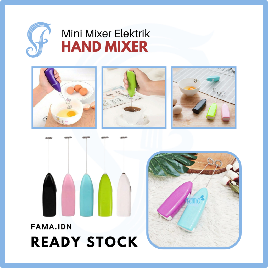 Jual Mini Mixer Elektrik / Hand Mixer Mini Portable | Shopee Indonesia
