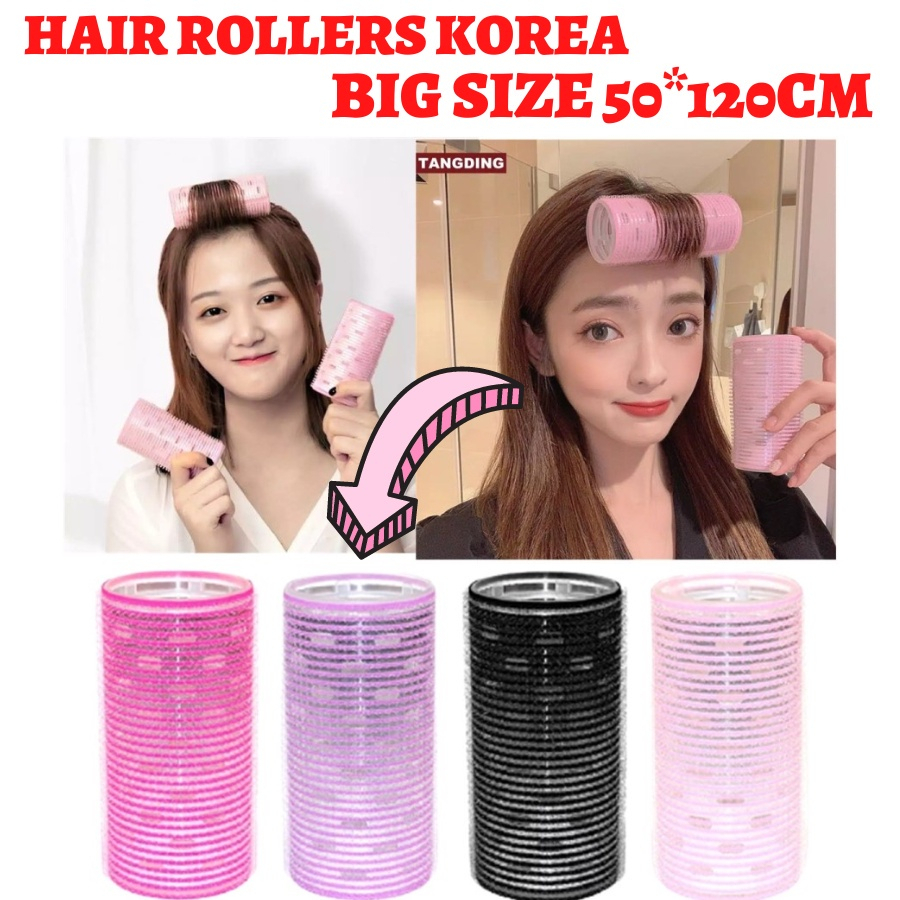 Jual Alat Pengeriting Rambut Korea/Poni Montok Tiang Pengeriting Dua ...