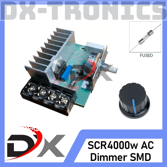 Jual Dimmer SCR 4000W Motor Speed Controller 220V AC PWM Regulator ...
