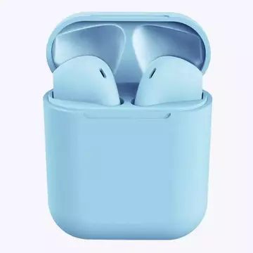Headset Bluetooth Inpods I12 Macaron 12S TWS Earphone Bluetooth Wireless Android