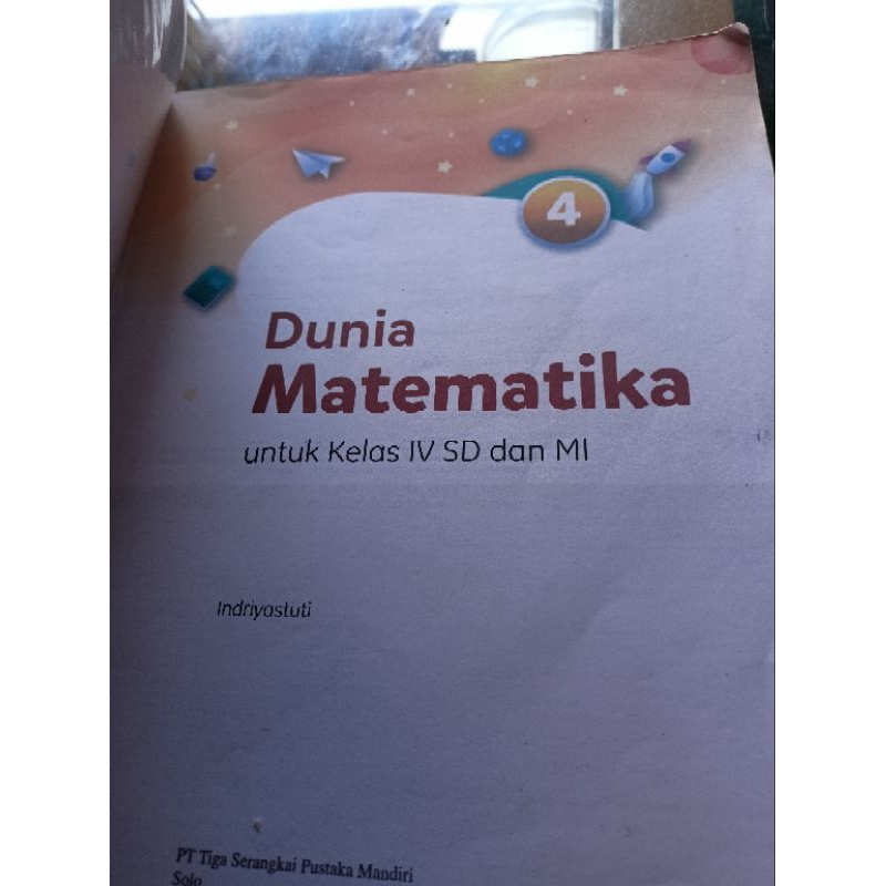 Jual Buku Matematika Kelas 4 SD Kurikulum Merdeka | Shopee Indonesia