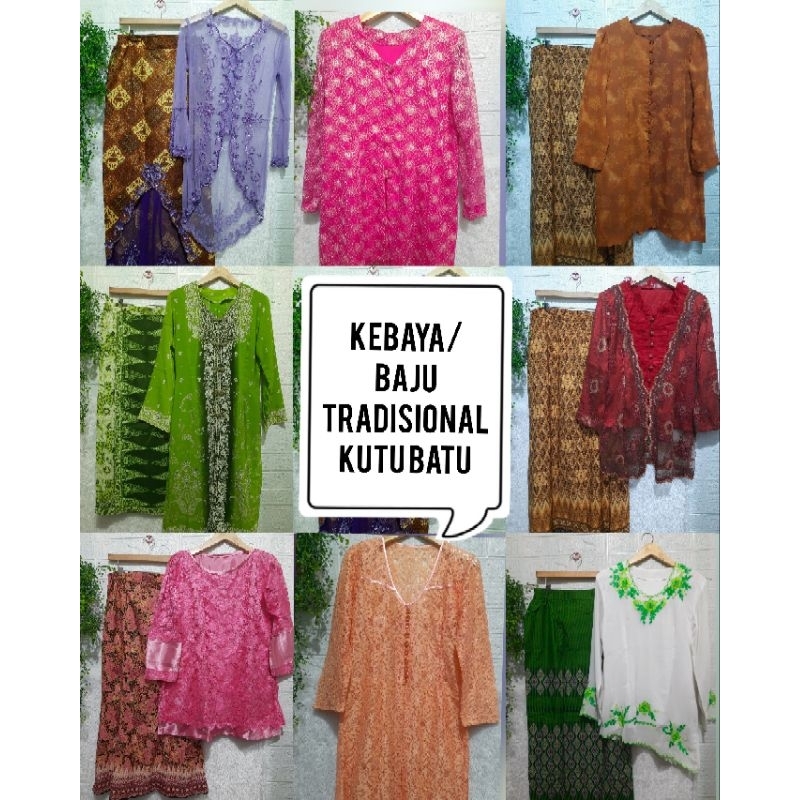 Jual Preloved Kebaya Tradisional Kutu Baru Kebaya Wisuda Baju