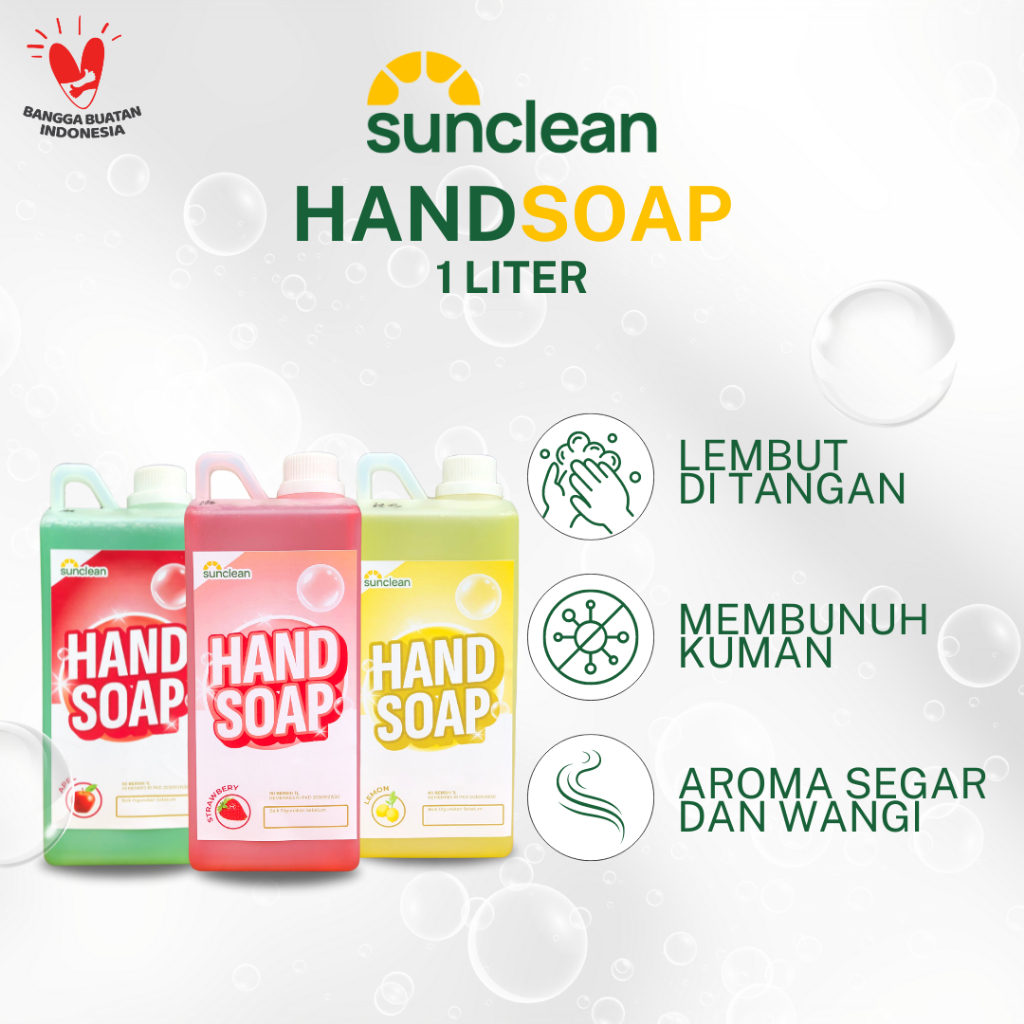Jual SUNCLEAN - Hand Soap Hand Wash Sabun Cuci Tangan Isi Ulang Refill ...