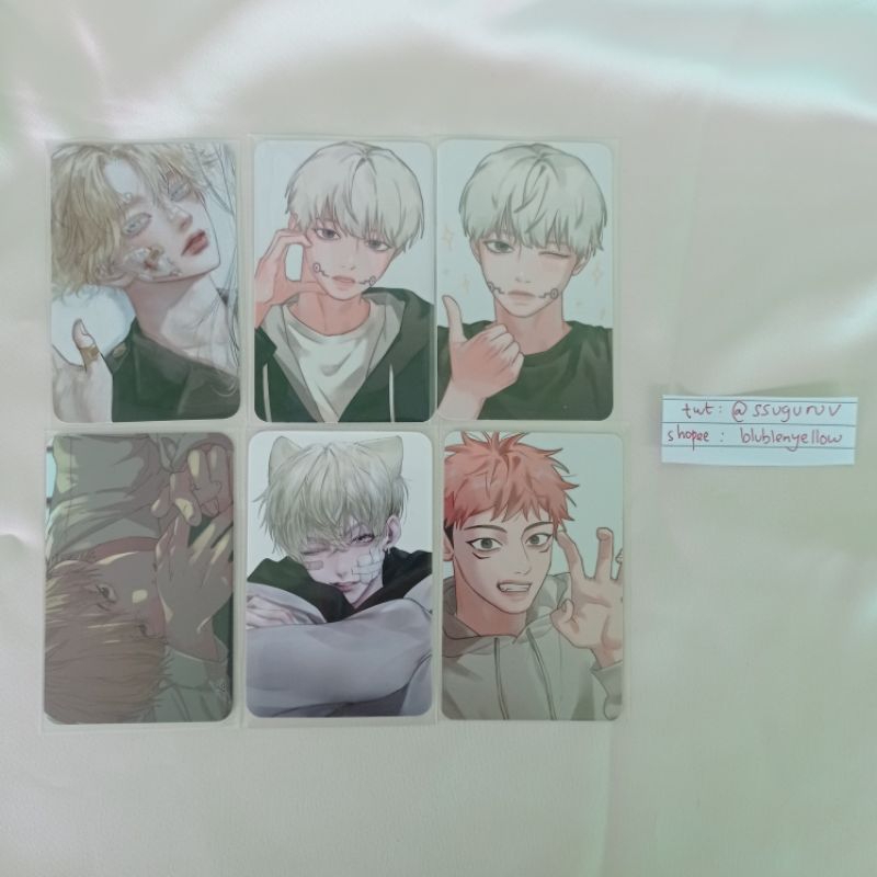 Jual (take all only) photocard chifuyu east_100 tokrev paid design toge ...